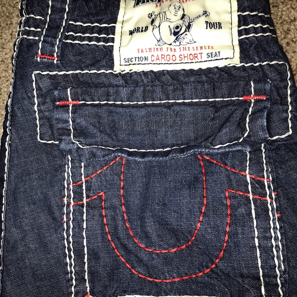 True Religion Cutoff Shorts 28